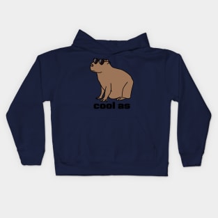 Cool As a Capybara Kids Hoodie